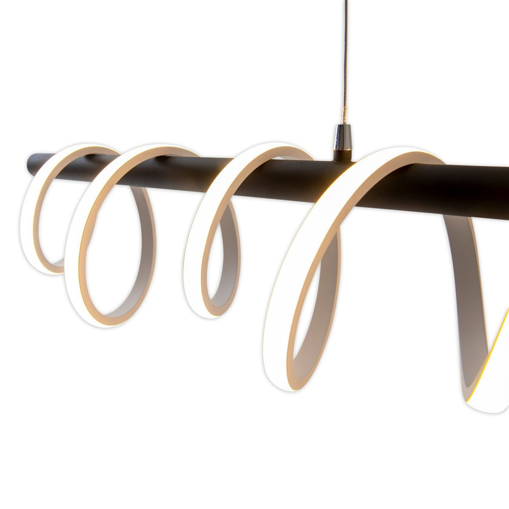 Liv · Metalen decoratielamp — zwart