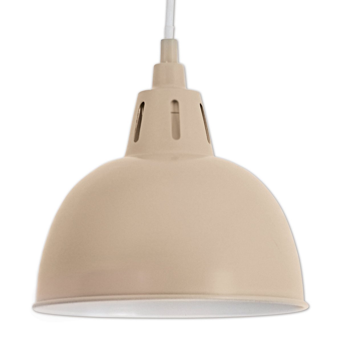Liv · Metalen hanglamp — lichtbruin