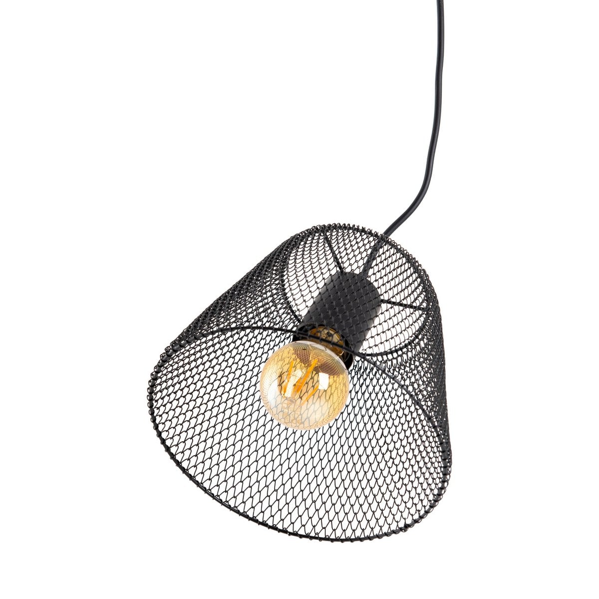 Liv · Metalen hanglamp — zwart