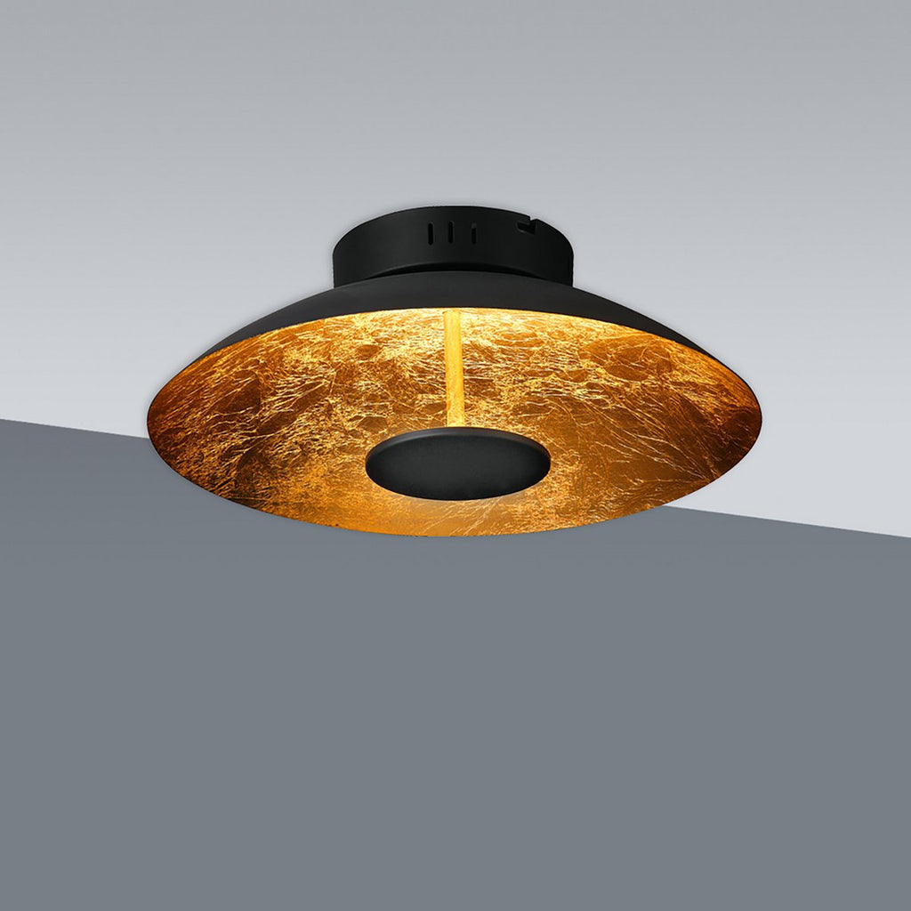 Liv · Metalen plafondlamp — zwart