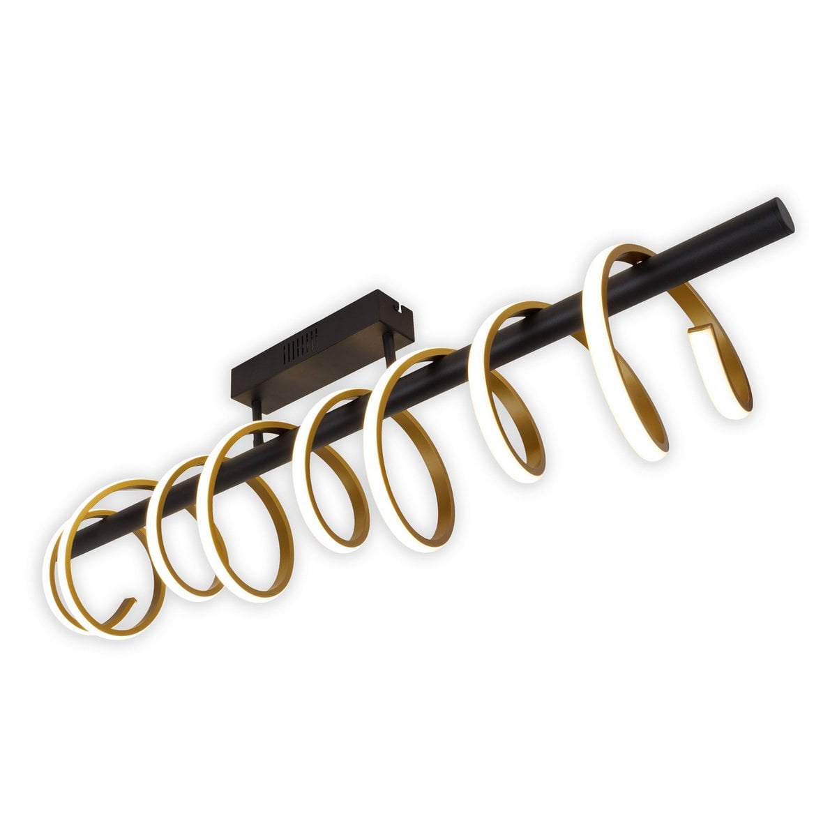 Liv · Metalen plafondlamp — zwart