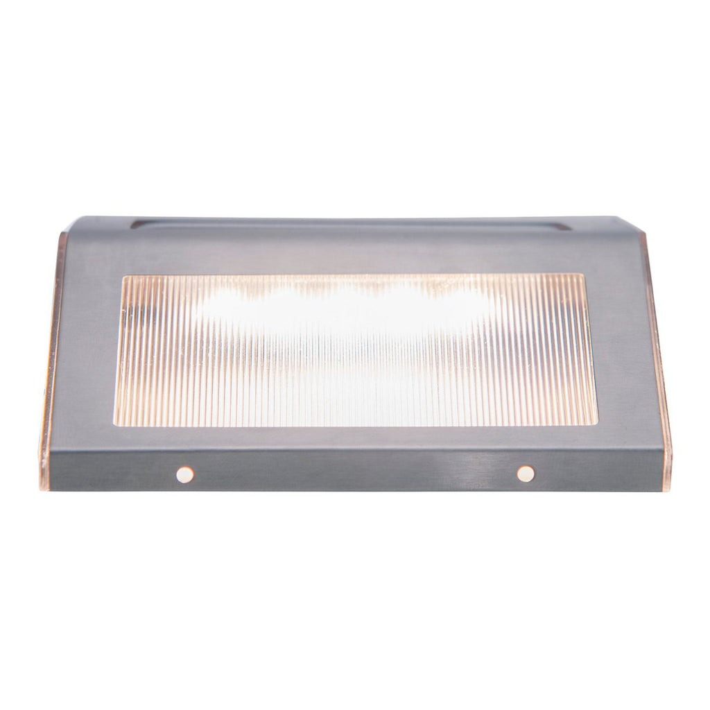 4 Set LED LED Solar Outer Light, voor buiten, wandlamp-metaal en plastic in stalen blank, met geïntegreerde LED