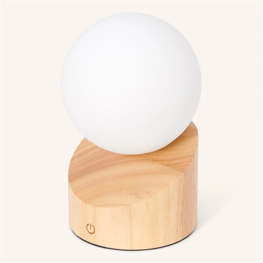 Morris lichtbruin stijlvol oplaadbare lamp-draadloos, dimbaar, milieuvriendelijk ontwerp