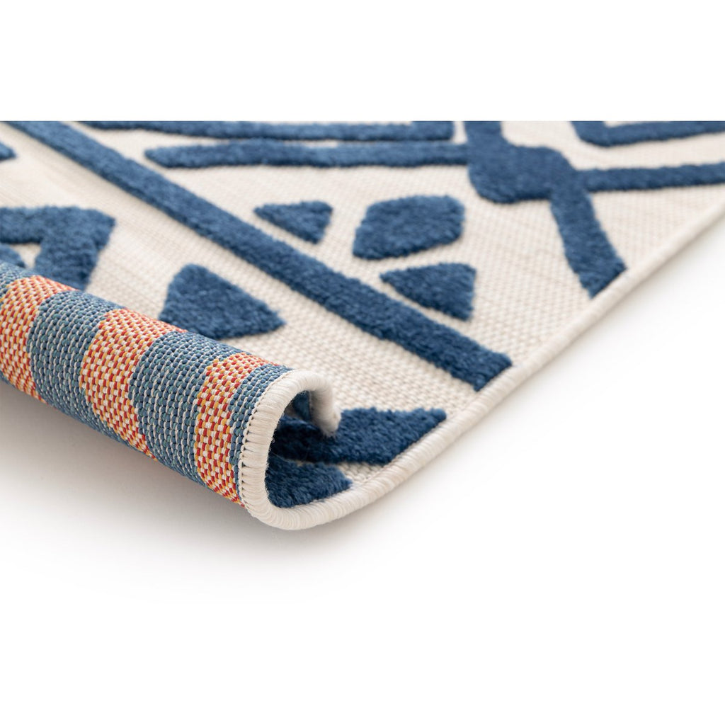 Etnische patronen met samba gesneden effect