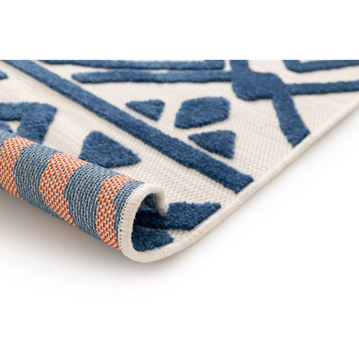 Etnische patronen met samba gesneden effect