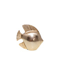 Gouden decoratieve vissen H19,5 cm