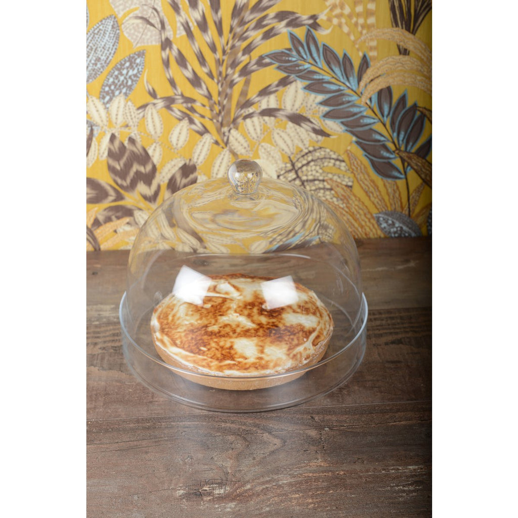 H25 D30cm glazen bel