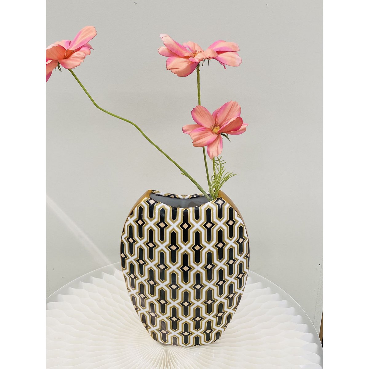 Vintage porseleinen vaas klein (CV11280-10 klein)