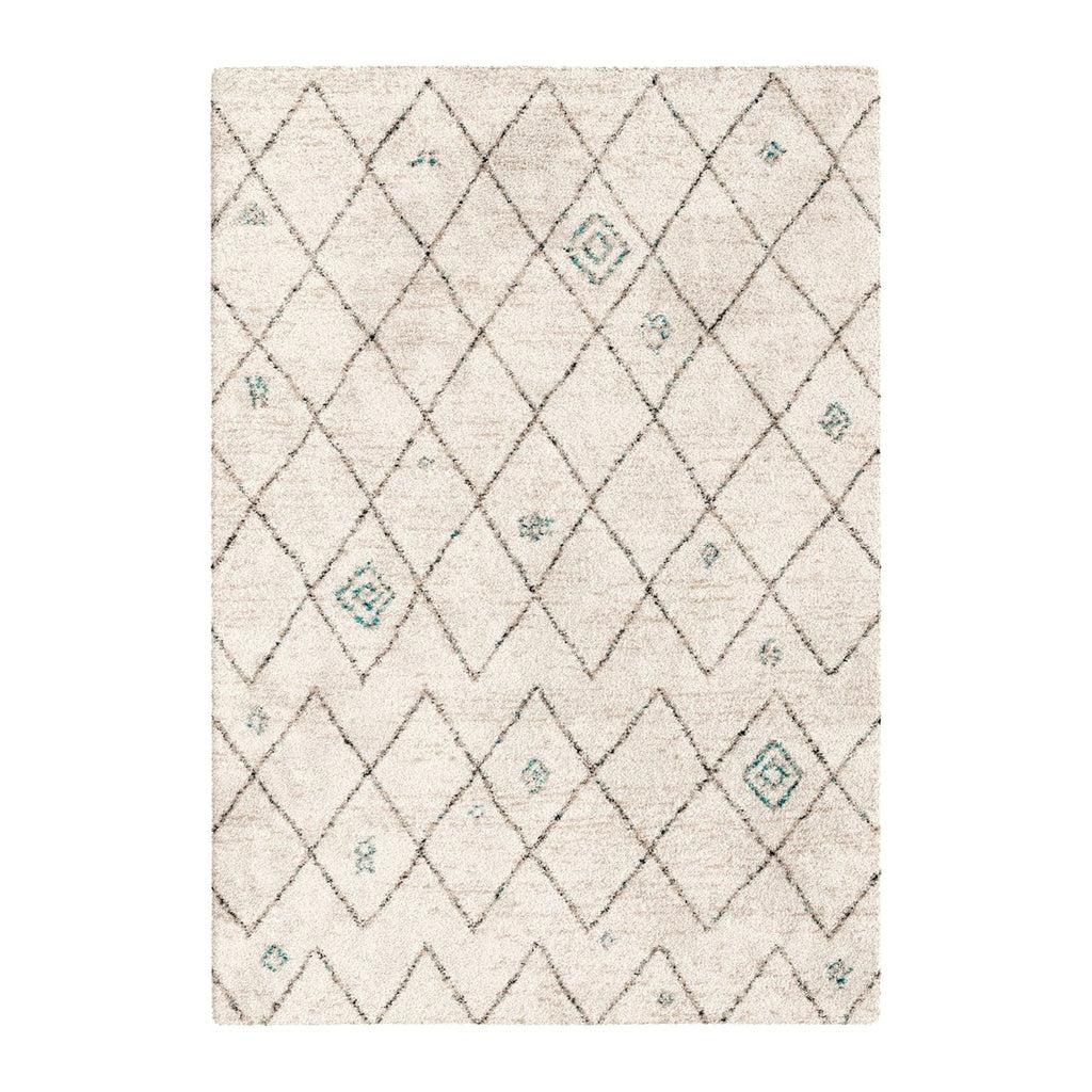 Zachte en volumineuze etnische ruige tapijten diamant