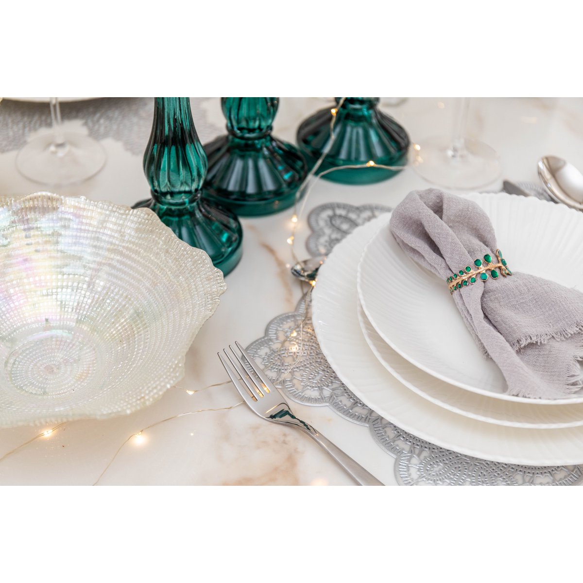 Huisvrouw 24 kamers zilveren briljant