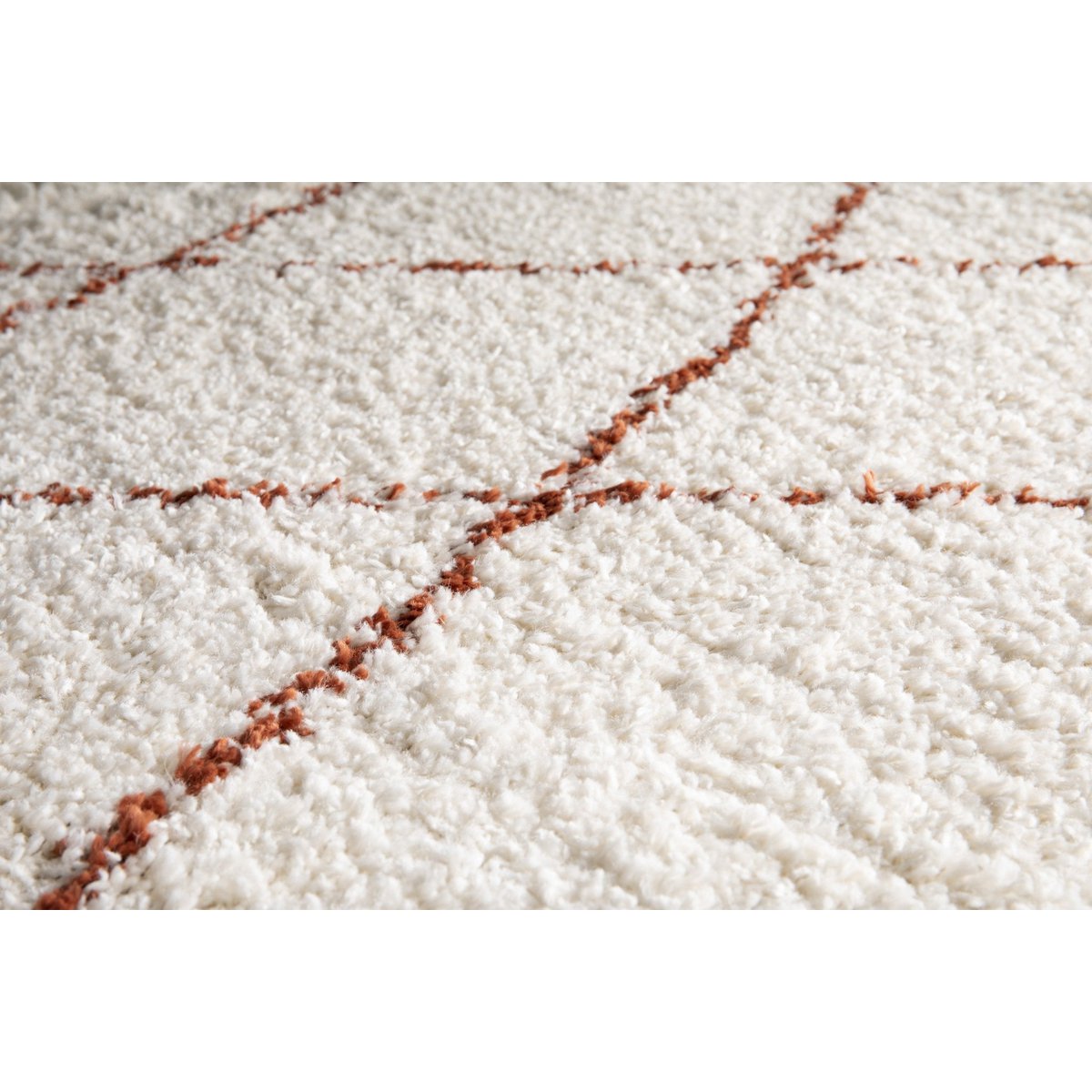 Zacht en volumineus ruige tapijt voor warm interieur tifin