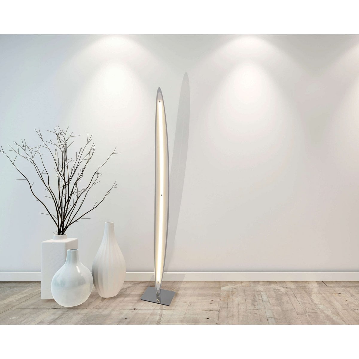 Liv · Houten vloerlamp