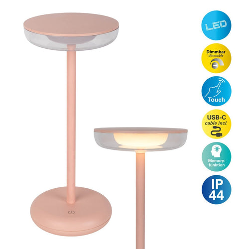 Liv · Buitenlamp — roze