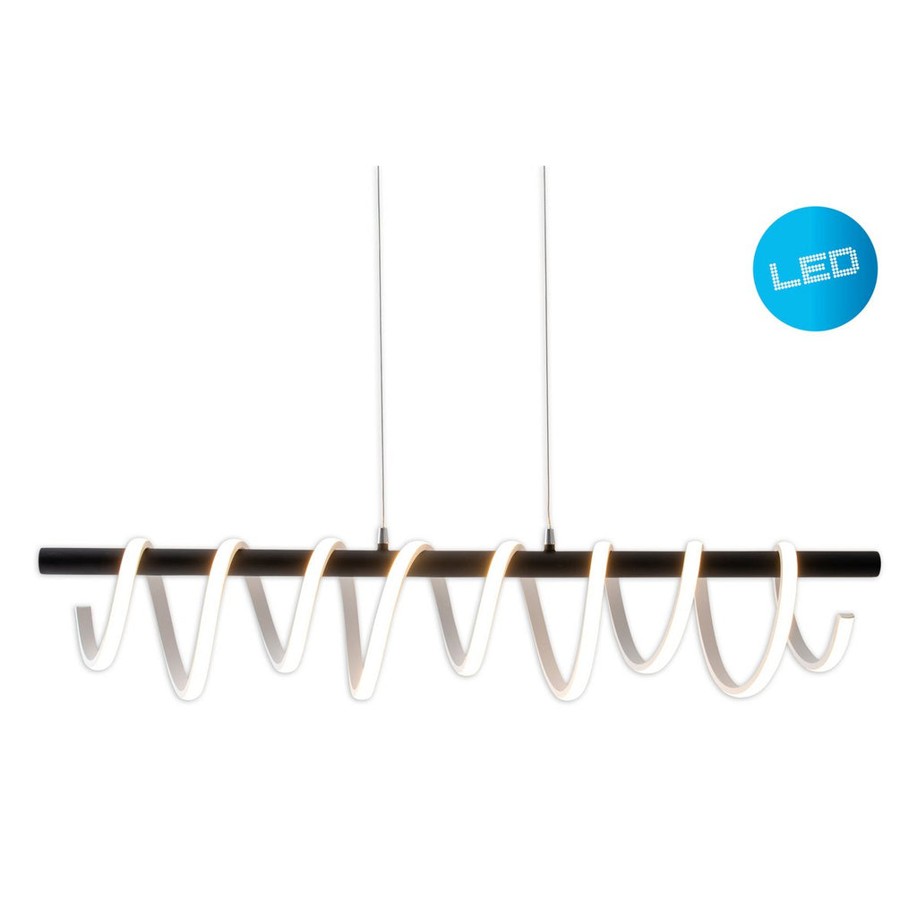 Liv · Metalen decoratielamp — zwart