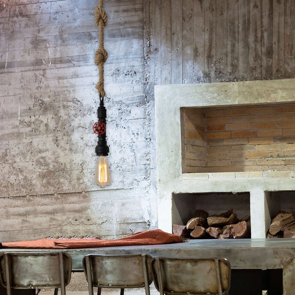 Liv · Metalen hanglamp — zwart