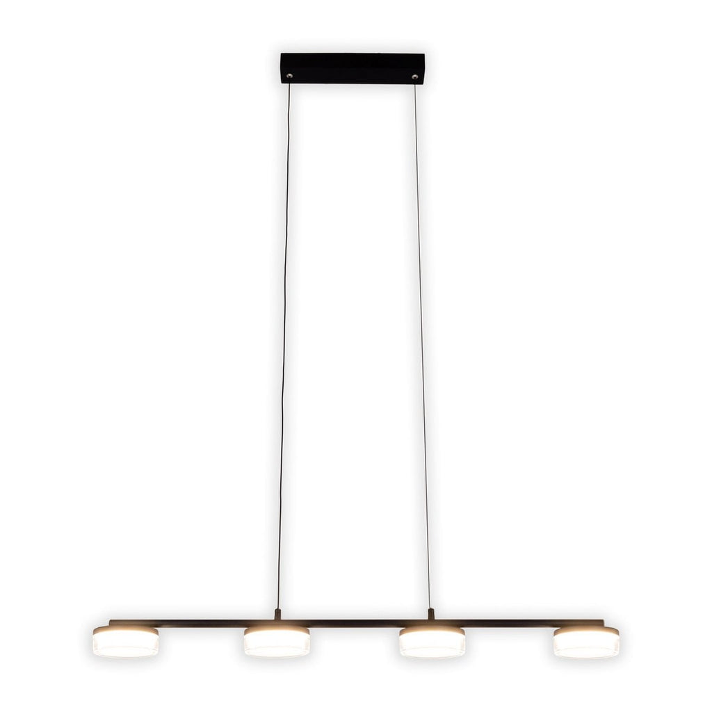 Liv · Glazen hanglamp — zwart