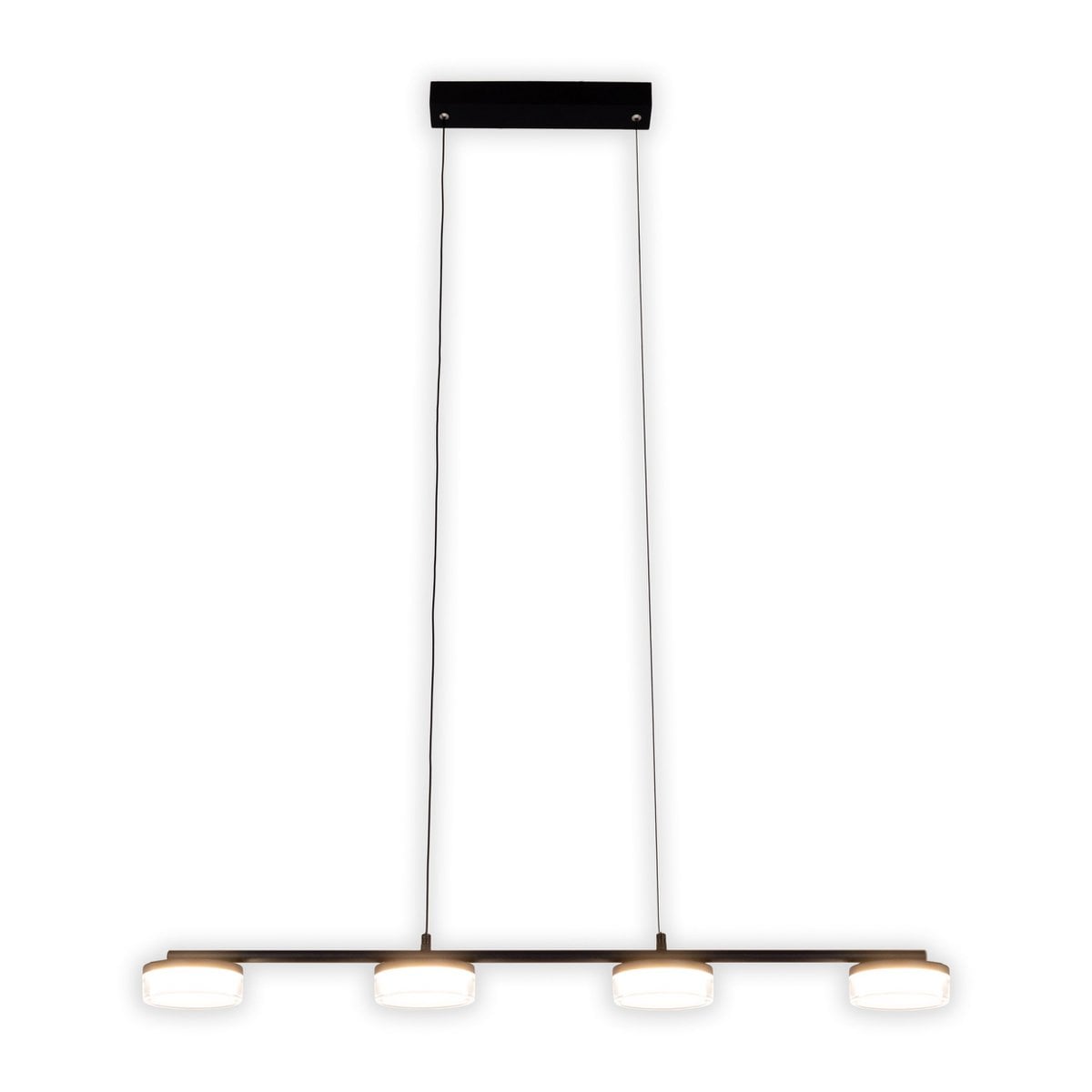 Liv · Glazen hanglamp — zwart