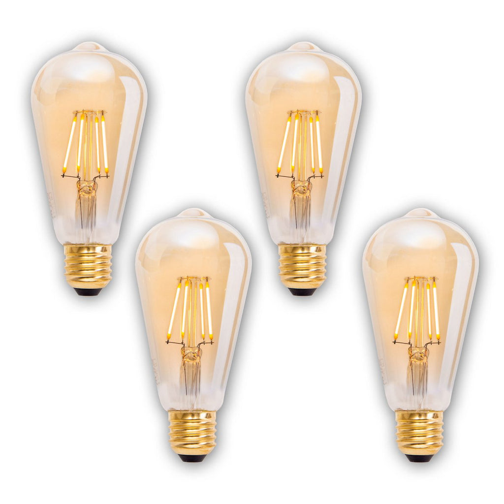 Liv · LED-lampen set van 4 — E27/4W warm wit