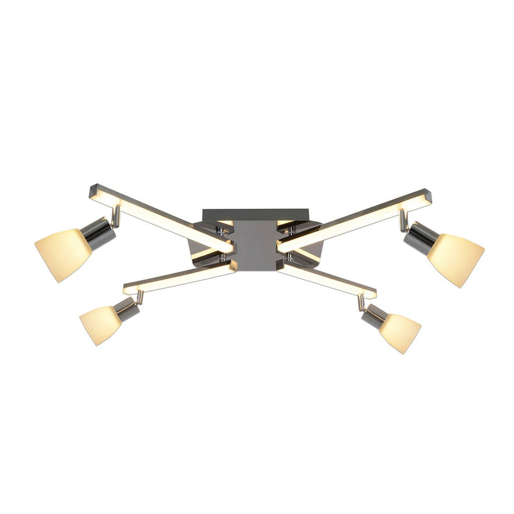 Liv · Plafondlamp — chroom