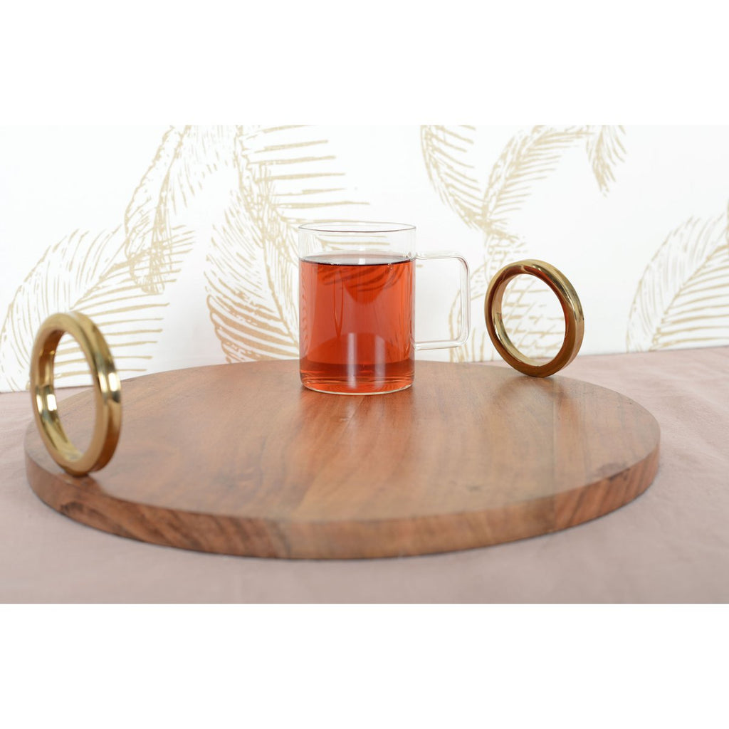 Grote glazen mokken 450 ml - set van 2