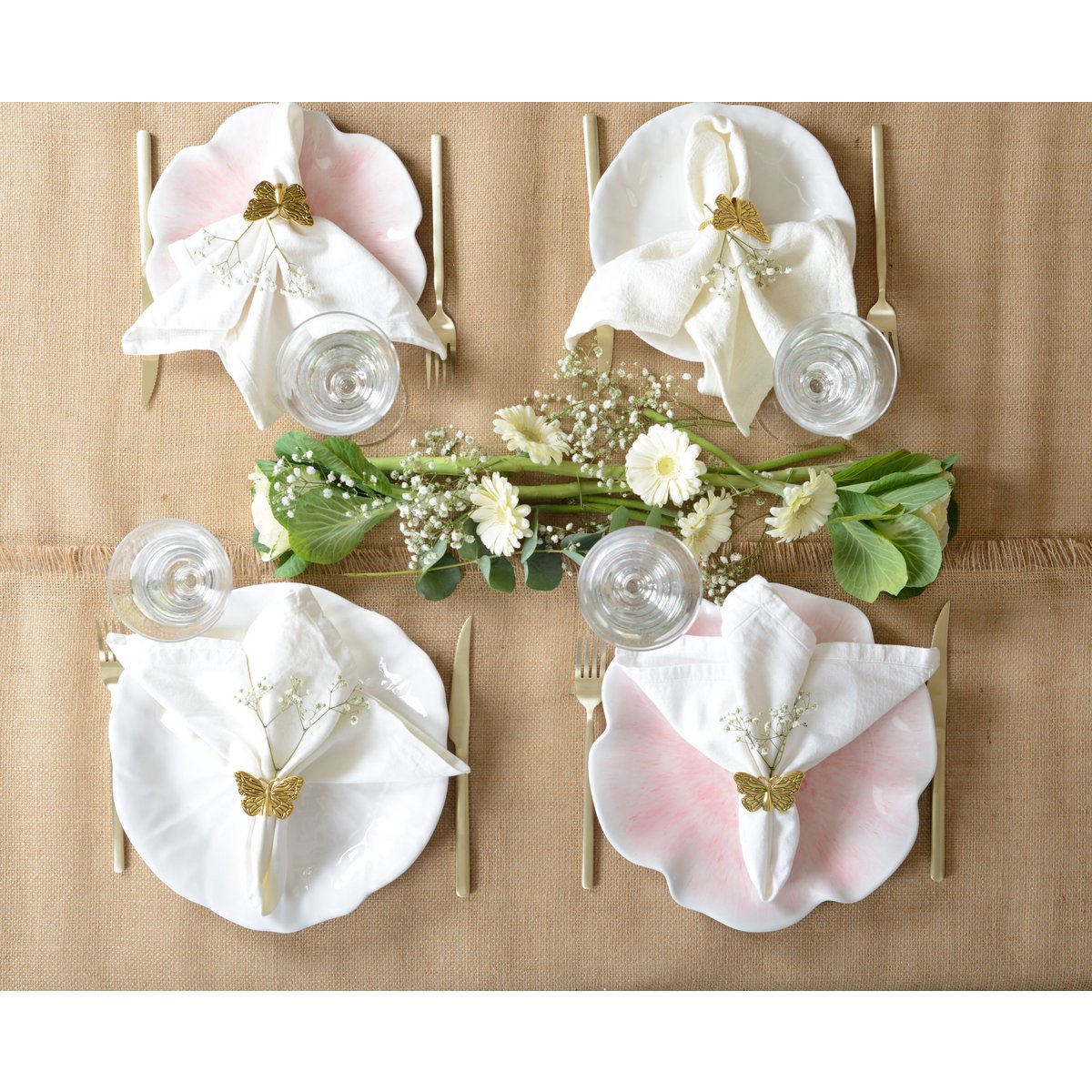 Blanche -plaat in melamine 27x27x2cm