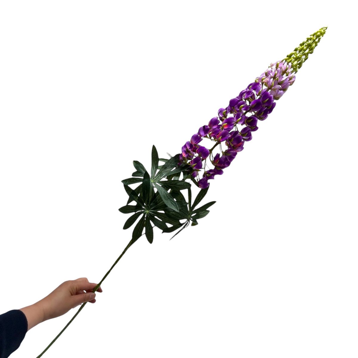Lupinus micranthus Zijden kunstbloem | Lengte 105cm