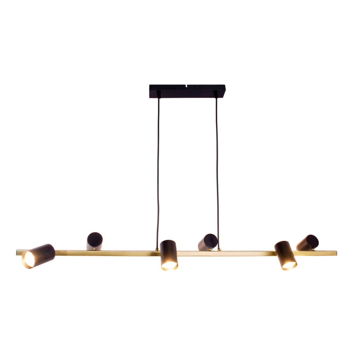 Liv · Messing hanglamp — zwart