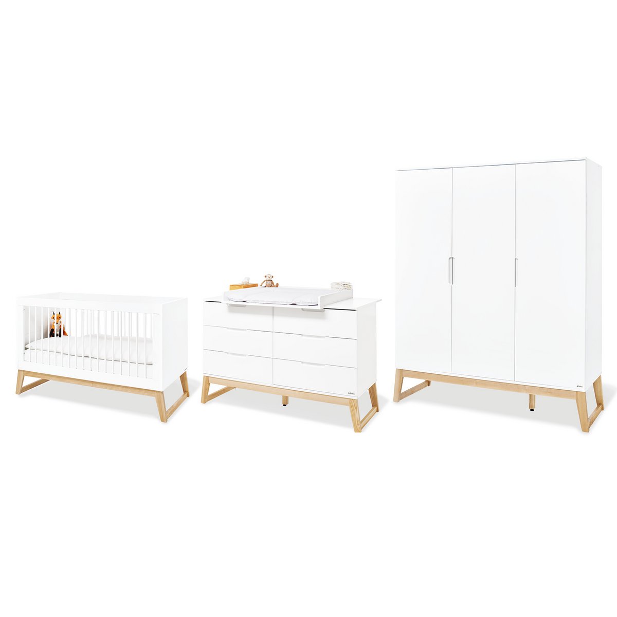 Kinderkamer "brug" extra brede grote, 3 delen