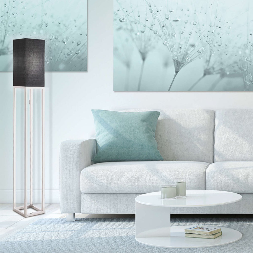 Liv · Vloerlamp — chroom