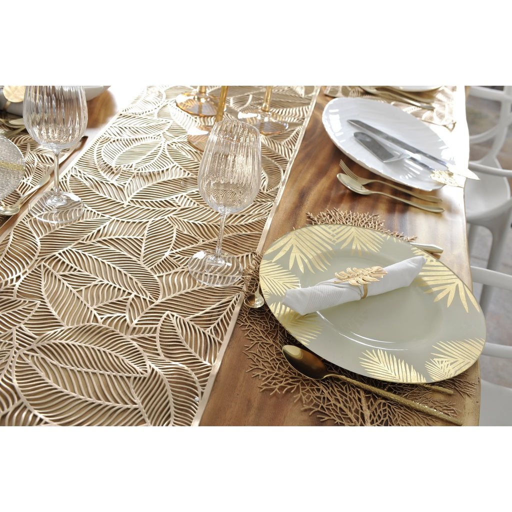 Golden Sheet Table Runner