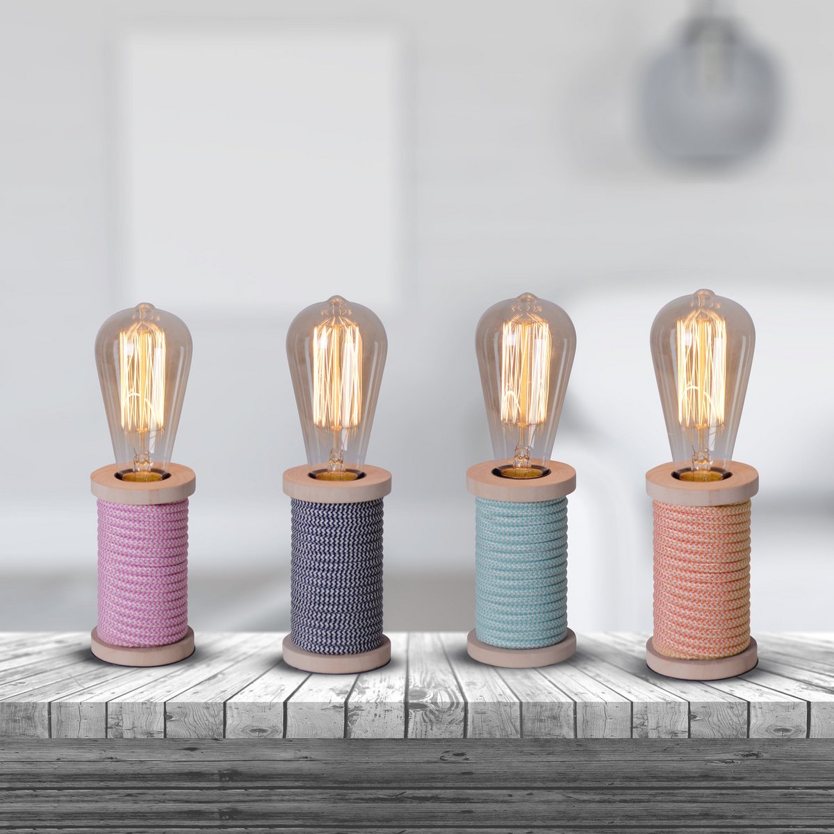 Liv · Decoratielamp — roze