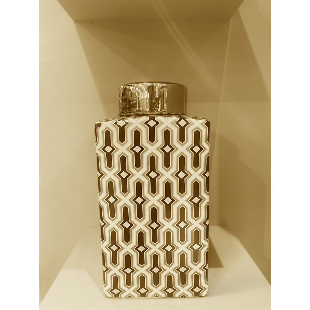 Zwart Gouden Pot (groot formaat)