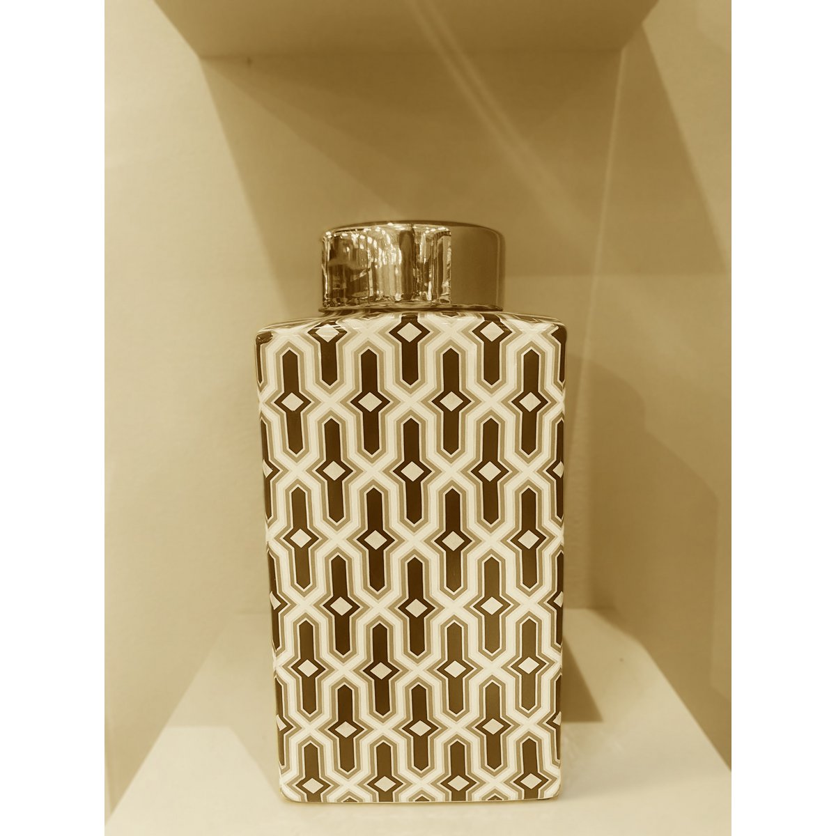 Zwart Gouden Pot (groot formaat)