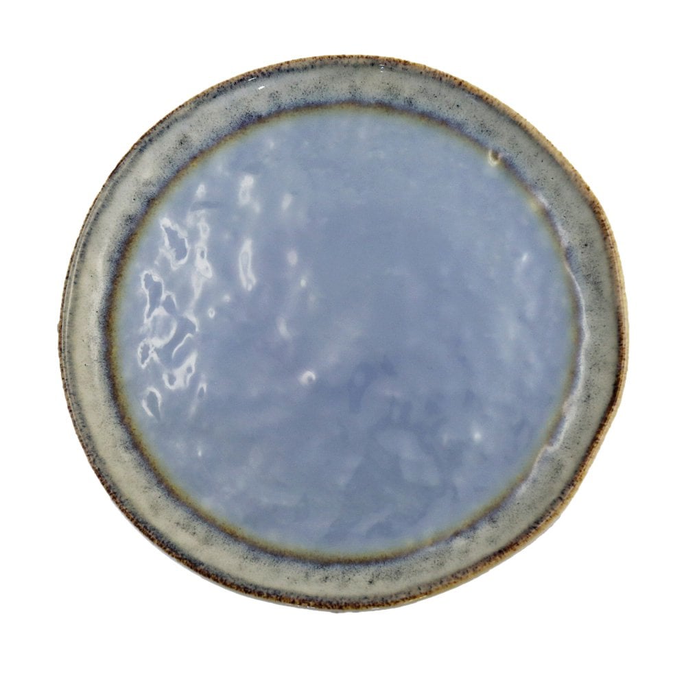 Blue Porselein Dessert Plate 21.5x21.5x1.4cm