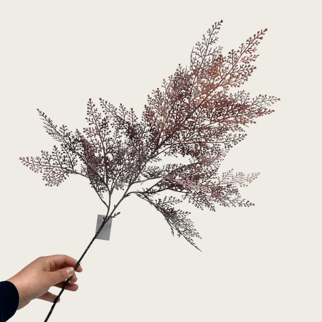 Herfstserie Perzische bladeren | Zijden kunstbloem | Lengte 96cm  1pcs