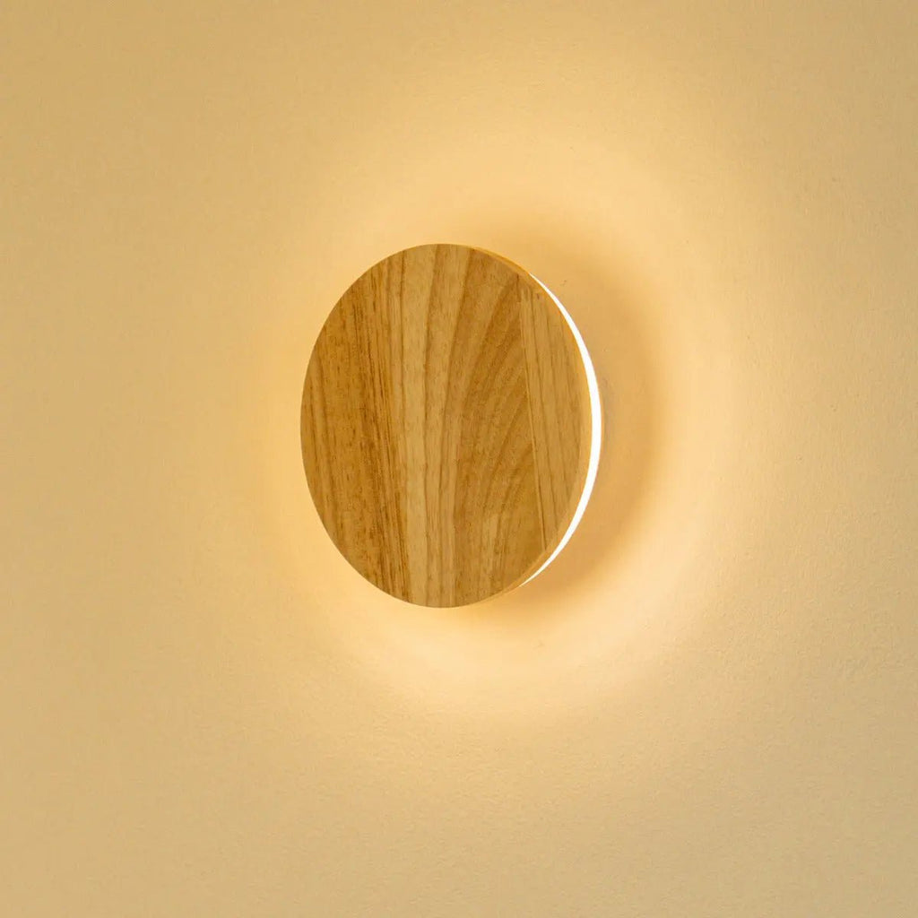 Lou lichtbruine draadloos wandlicht - oplaadbaar en dimbare aanraakregeling - 2700K warm licht