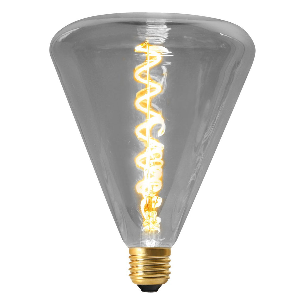 Liv · LED-decoratielamp — E27/4W grijs glas