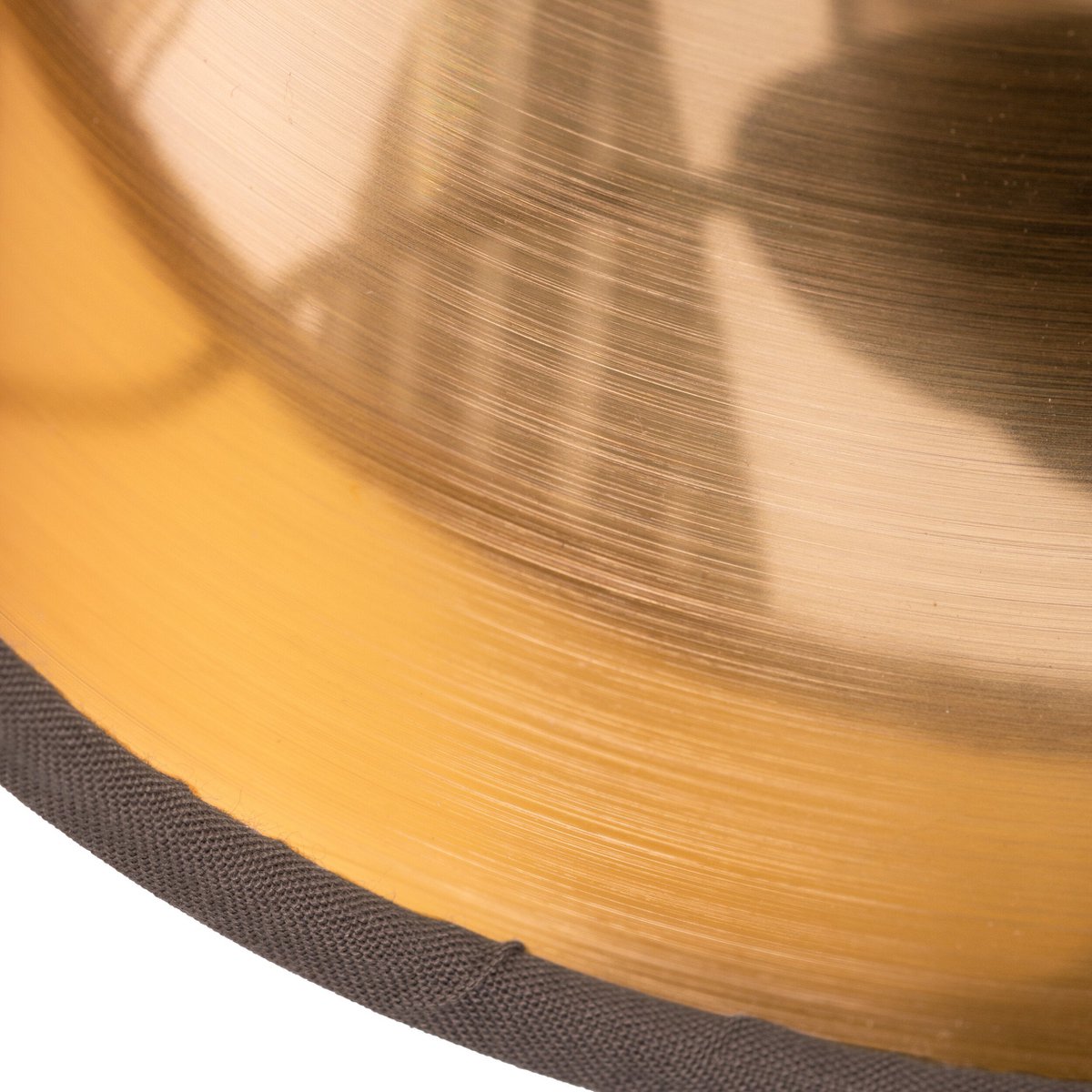 4 hanger lamp "maron" gemaakt van metalen satine-meter met stof paraplu's in bruin, met E14-aansluiting, lamp voor woonkamer of eetkamer, 71,5 x 12 cm