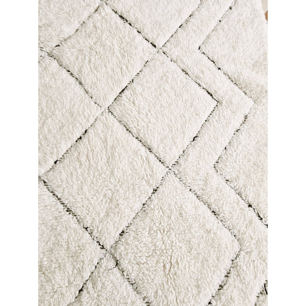 Berber vloerkleed Beni Ouarain zuivere wol 160 x 250 cm