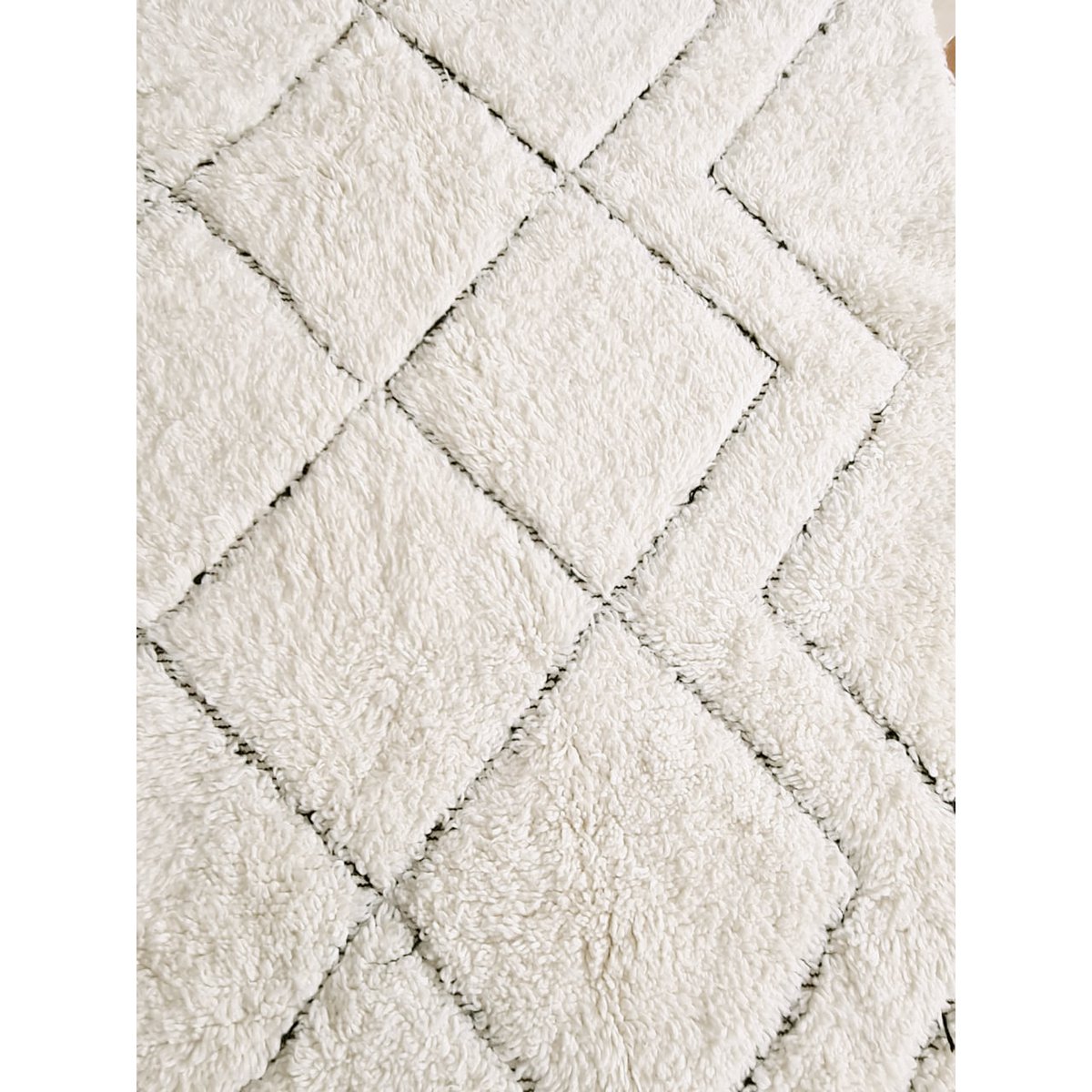 Berber vloerkleed Beni Ouarain zuivere wol 160 x 250 cm