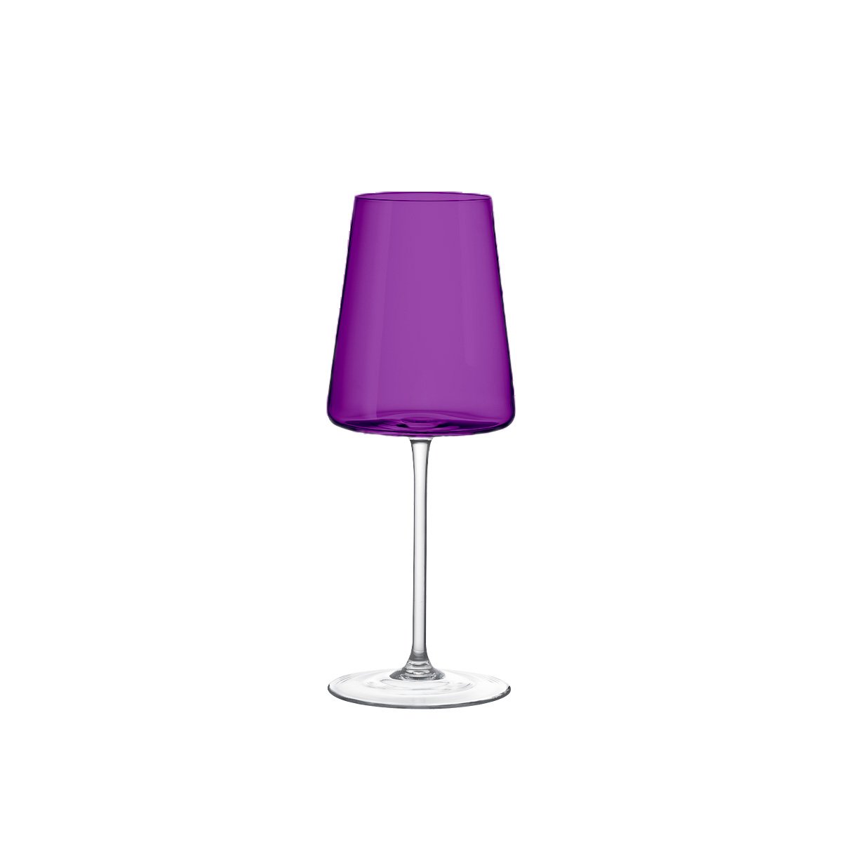 400 ml 6 -gecoleerde wijnglazen - veel 6