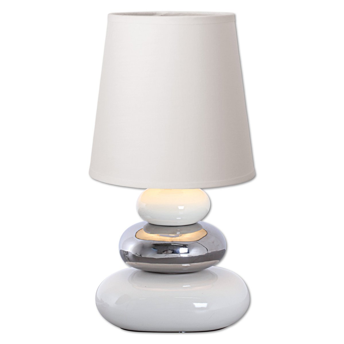 Liv · Houten tafellamp met linnen kap