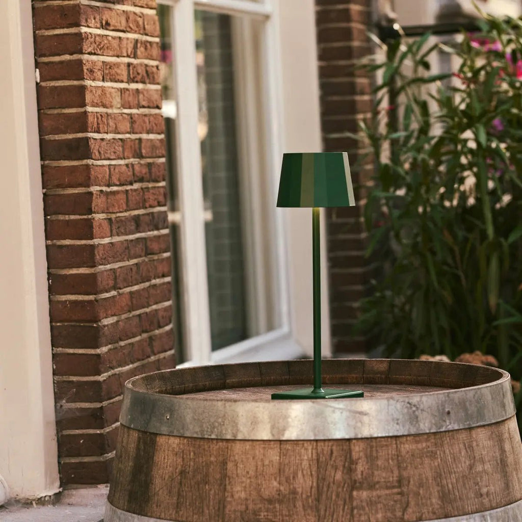 William Pine Green oplaadbare tafellamp – USB-C, dimbaar, batterij van 120 uur