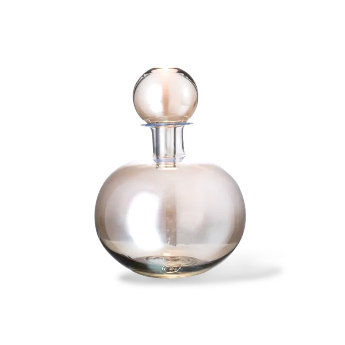 Amberkleurige glazen flessen