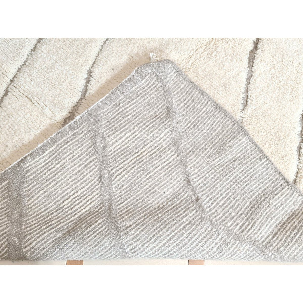 Authentiek Marokkaans Berber vloerkleed wol El Jadida 190 x 292 cm