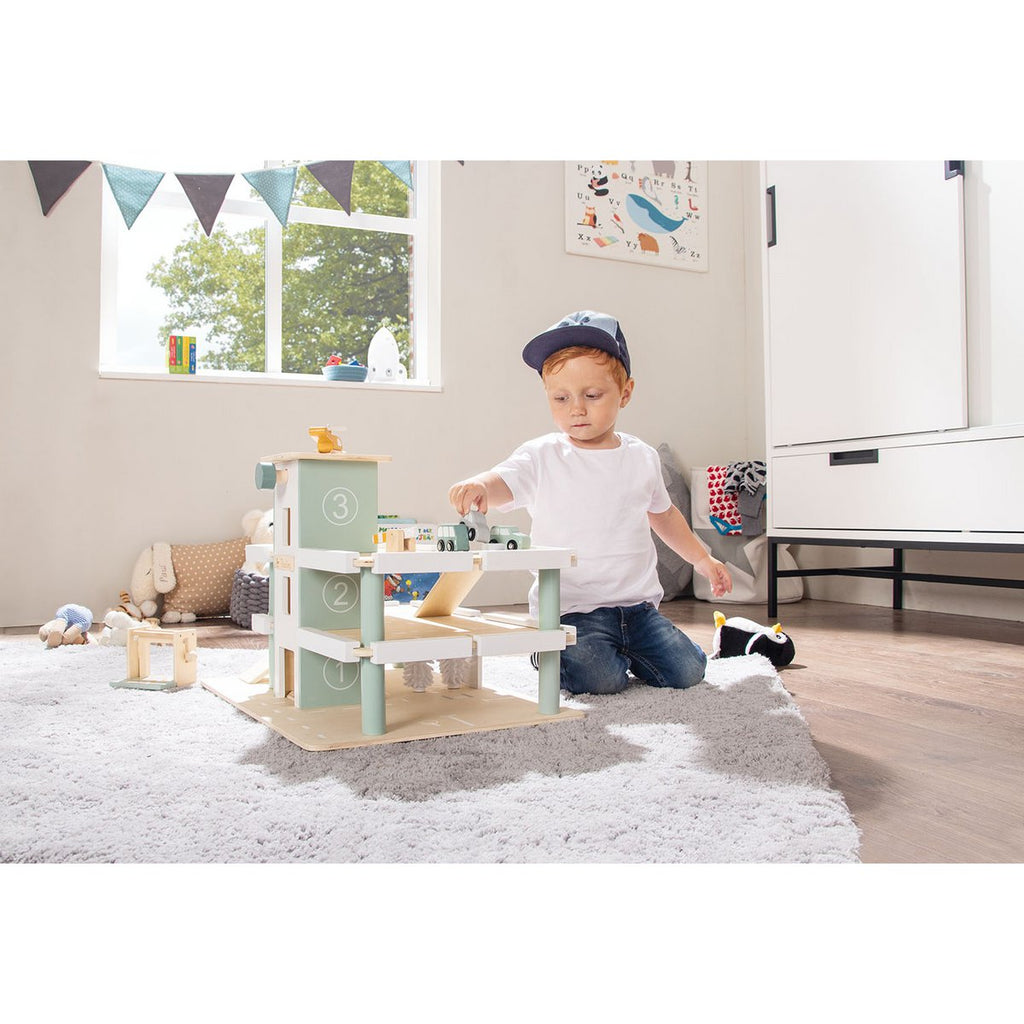 Parkeerplaats "Kurt" met accessoires