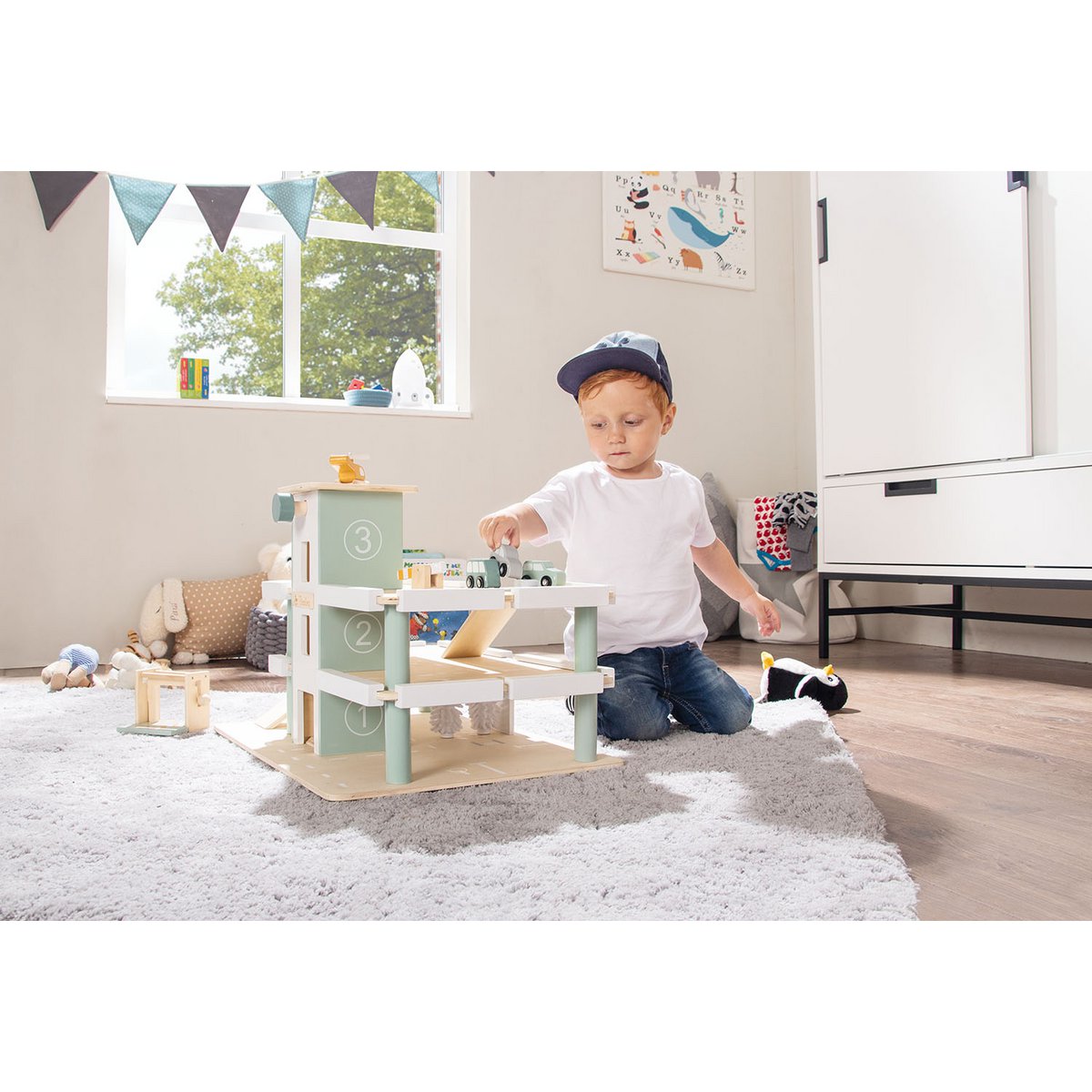 Parkeerplaats "Kurt" met accessoires