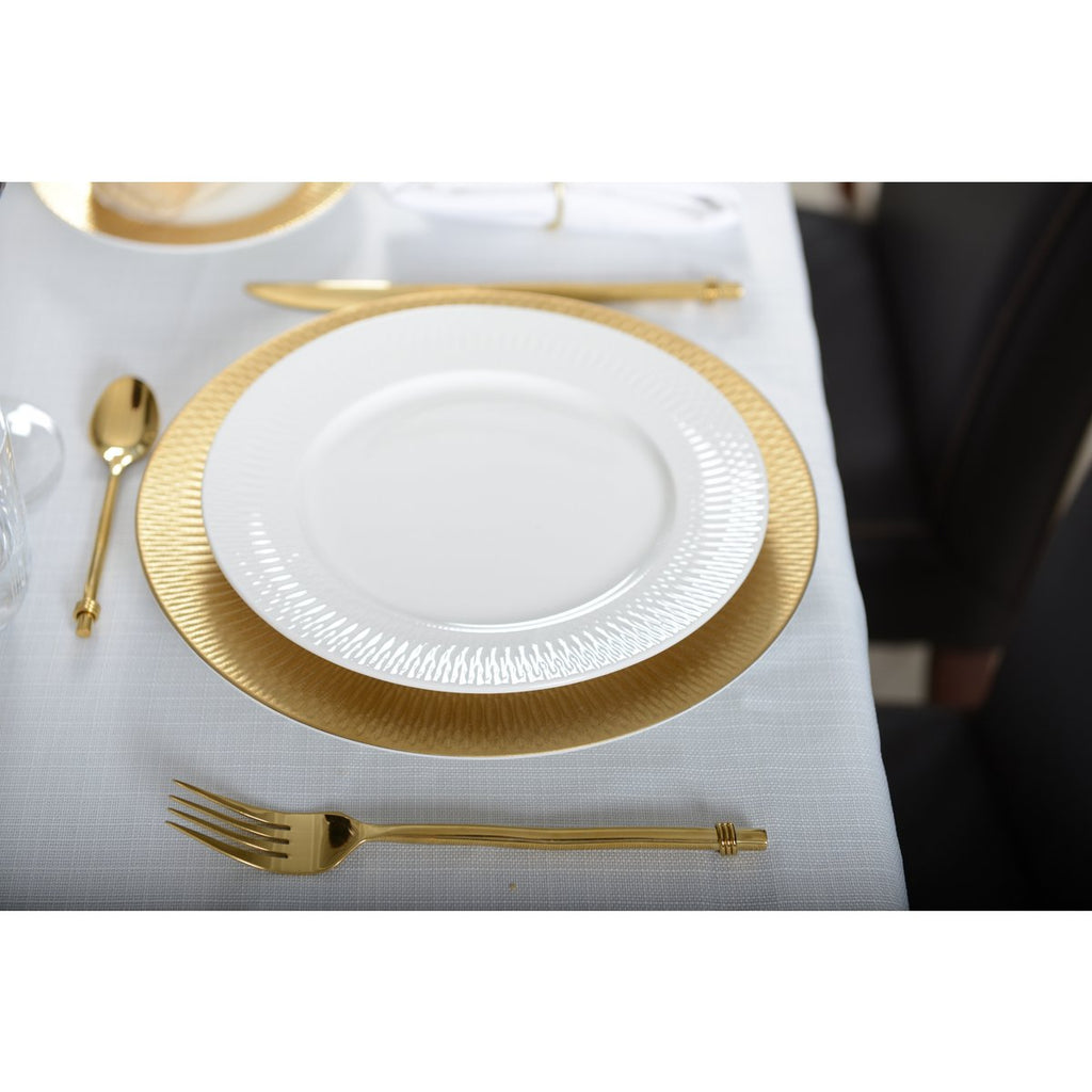 Prinses wit dessertplaat