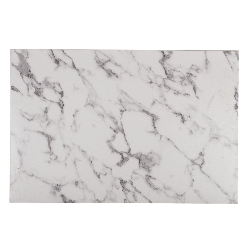 SCHAAL RECHTHOEK SIMILI MARMER LEDER