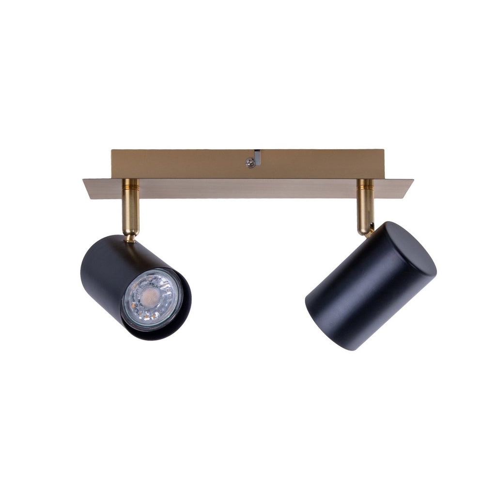 Liv · Messing plafondlamp — zwart